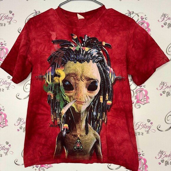 the mountain david penfound Other - 2013 the mountain David penfound tshirt alien smoking dreadlocks funny vintage